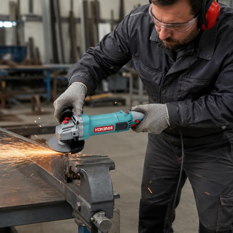 Smerigliatrice angolare 1100W 125 mm 