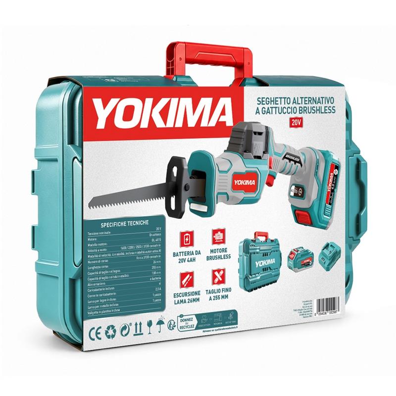 Sega a gattuccio brushless 20V 