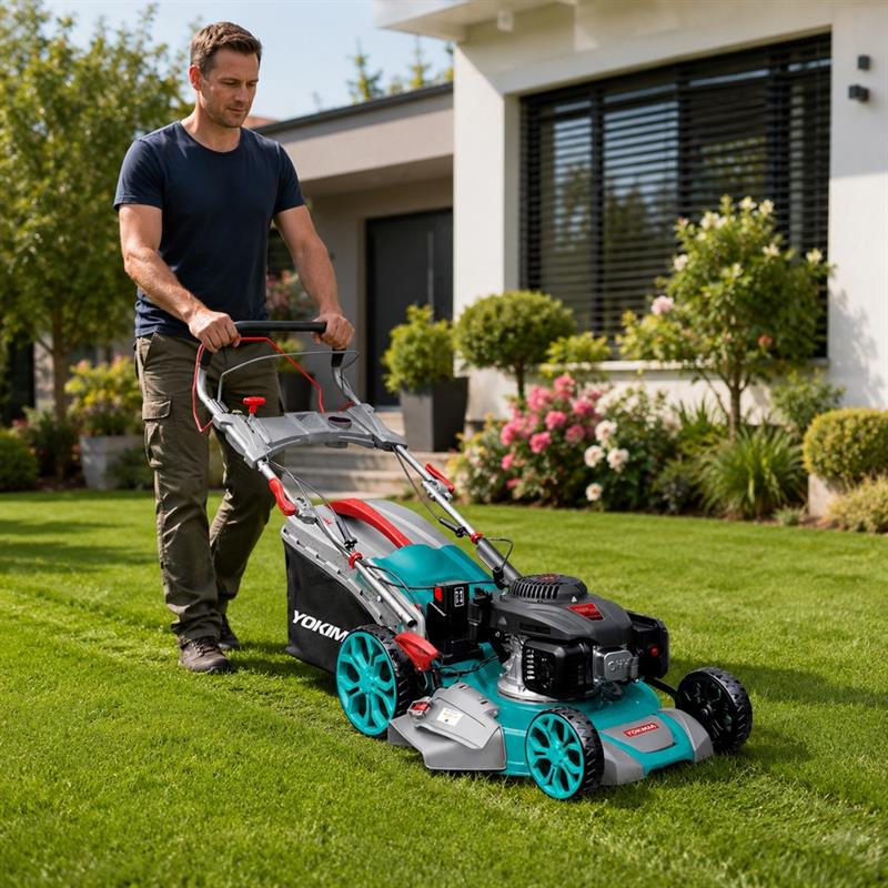 Tosaerba semovente 196cc taglio 56 cm avviamento elettrico