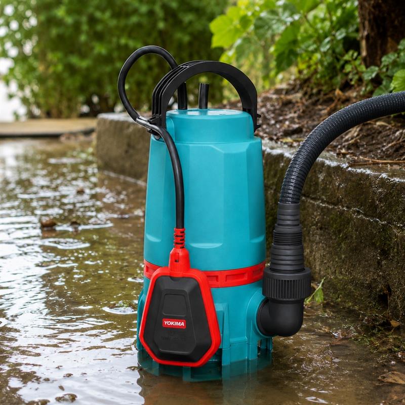 Pompa sommersa per acque sporche 550w