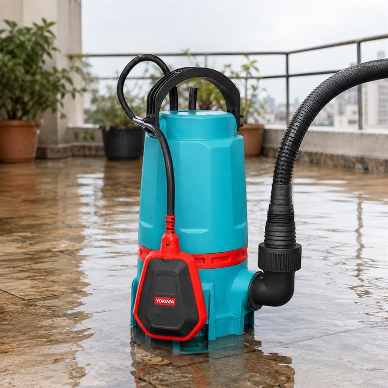 Pompa sommersa per acque sporche 1000w