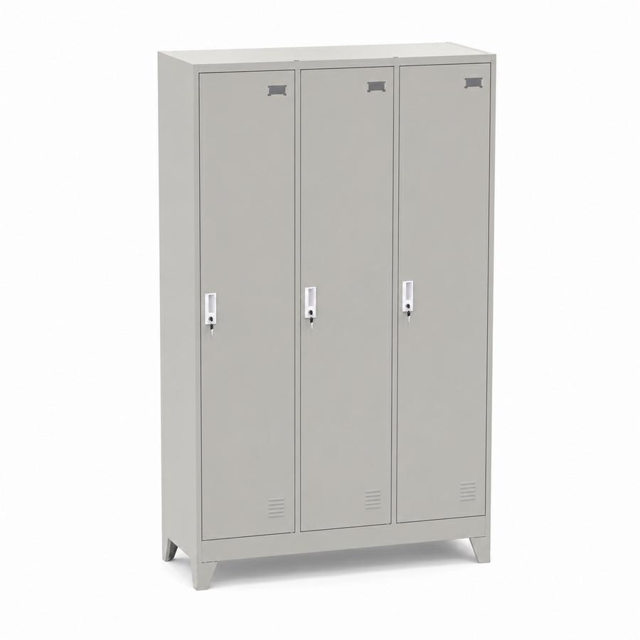 YUMI ARMADIO 3/A 90X45X190 CM GRIGIO