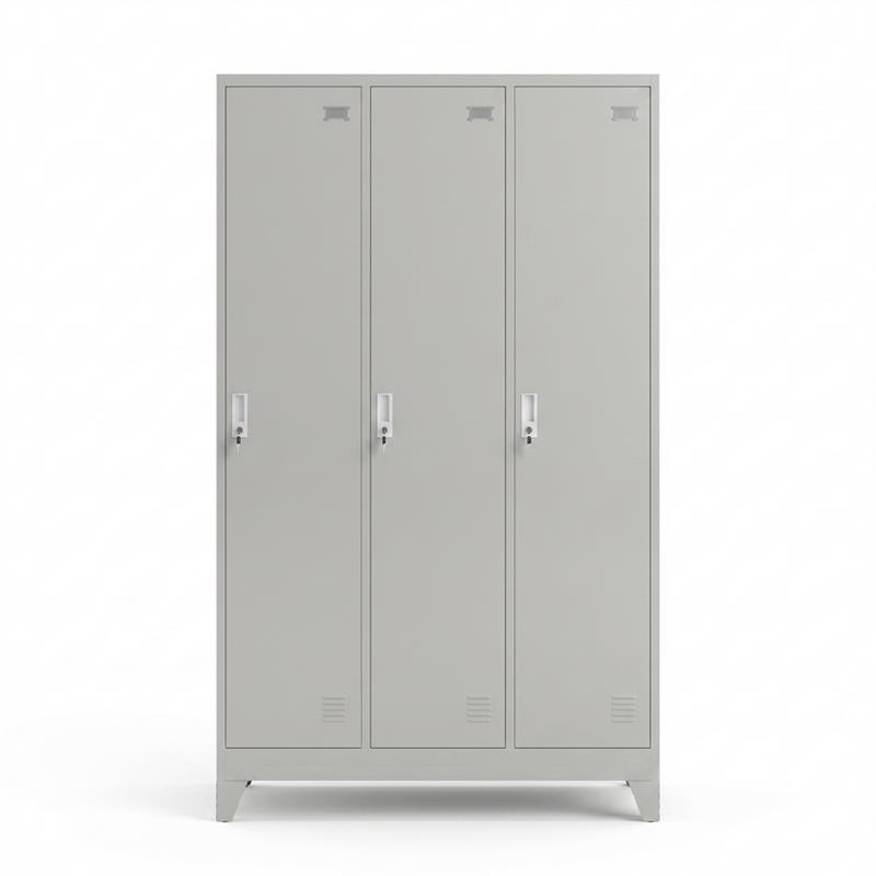 YUMI ARMADIO 3/A 90X45X190 CM GRIGIO