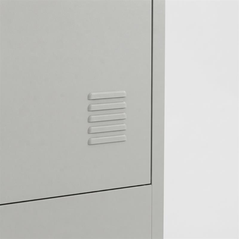 YUMI ARMADIO 3/A 90X45X190 CM GRIGIO
