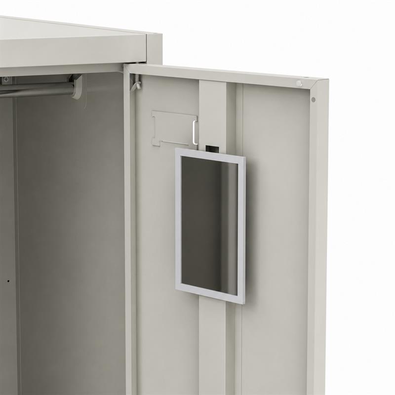 YUMI ARMADIO 6/A 90X45X190 CM GRIGIO