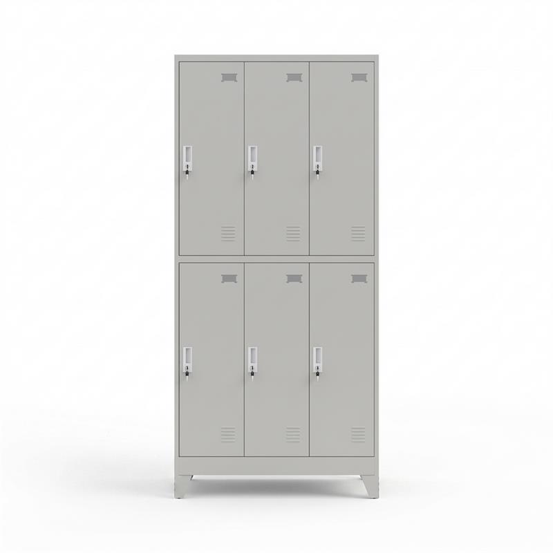YUMI ARMADIO 6/A 90X45X190 CM GRIGIO