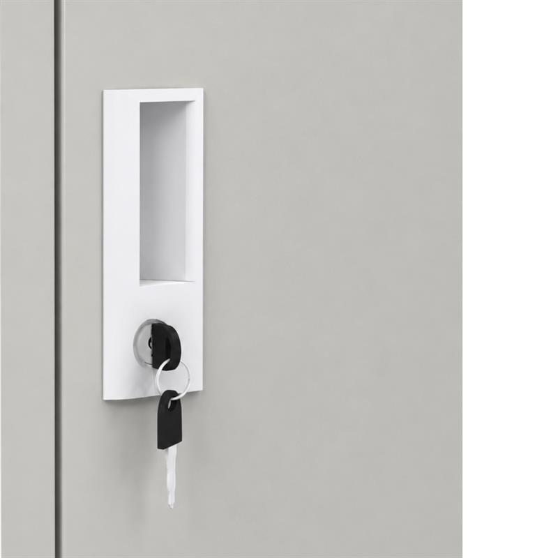 YUMI ARMADIO 6/A 90X45X190 CM GRIGIO