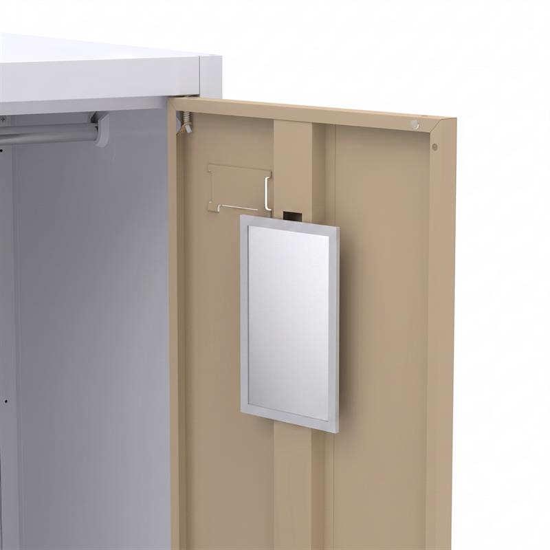 YUMI ARMADIO 6/A 90X45X190 CM ROVERE/BIANCO