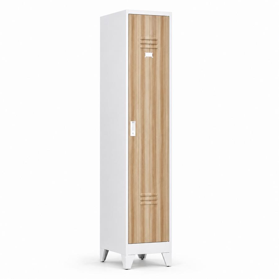 YUMI ARMADIO SPORCOPULITO 38X45X190 ROVERE/BIANCO