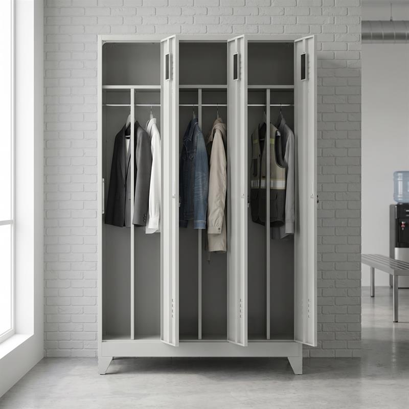 YUMI ARMADIO SPORCO PULITO 3/A 114X45X190 GRIGIO