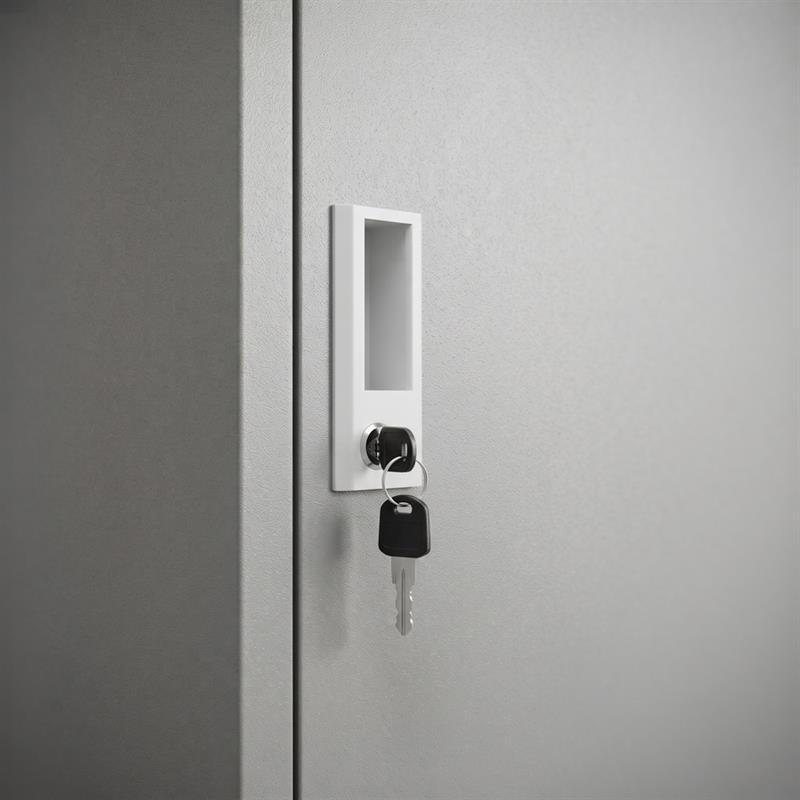 YUMI ARMADIO SPORCO PULITO 3/A 114X45X190 GRIGIO