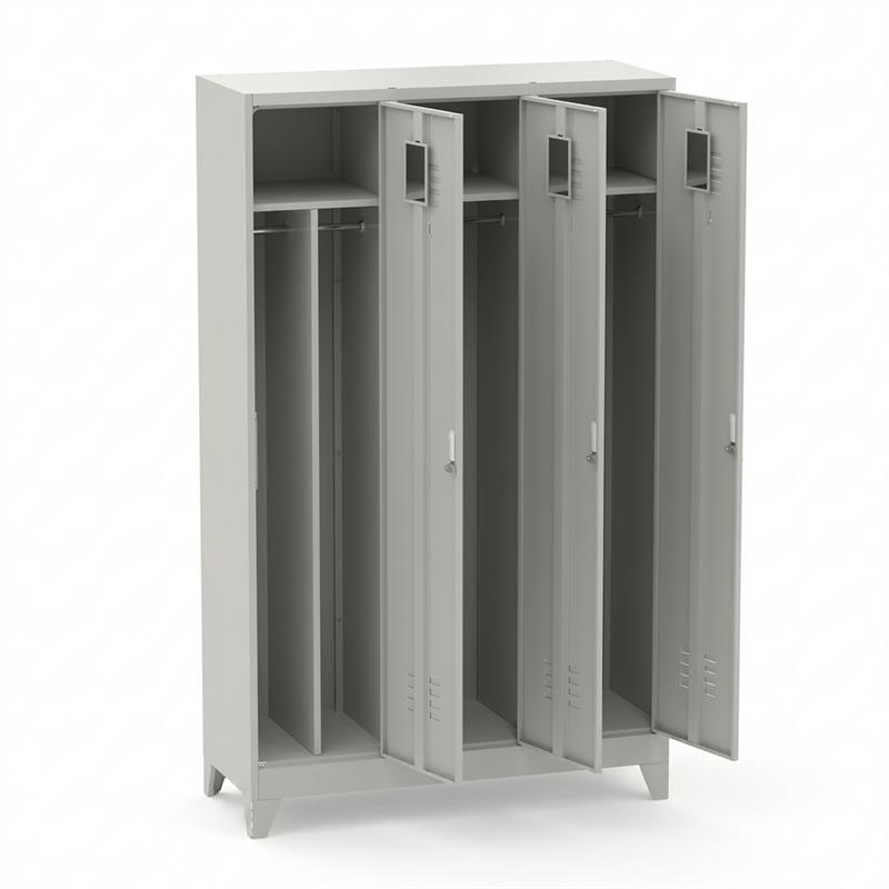 YUMI ARMADIO SPORCO PULITO 3/A 114X45X190 GRIGIO