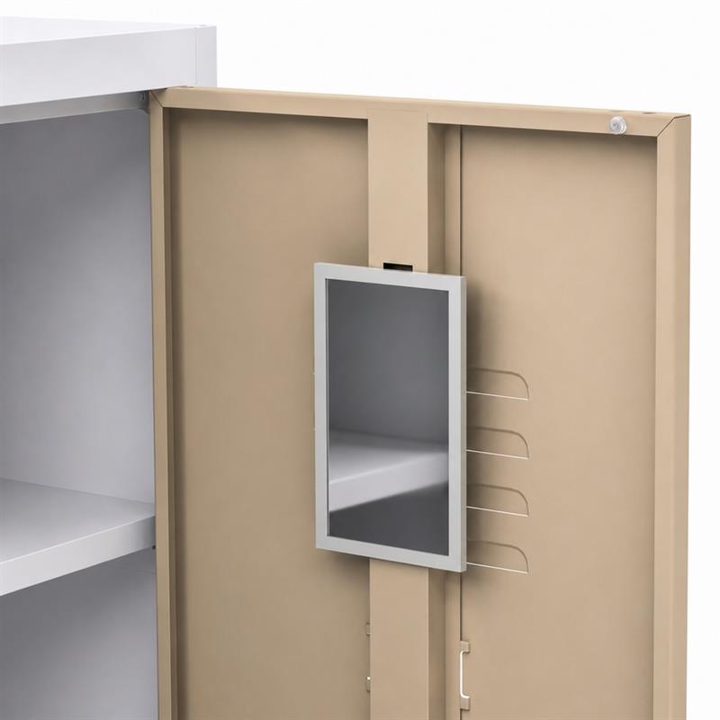 YUMI ARMADIO SPORCO PULITO 3/A 114X45X190 ROVERE/BIANCO