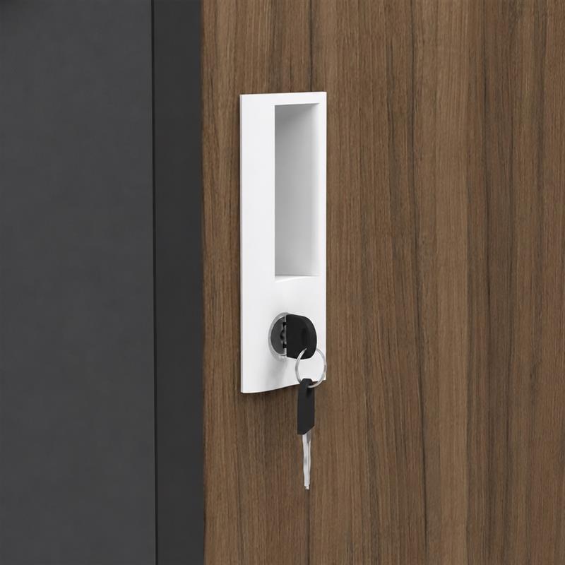 YUMI ARMADIO SPORCO PULITO 3/A 114X45X190 NOCE/NERO