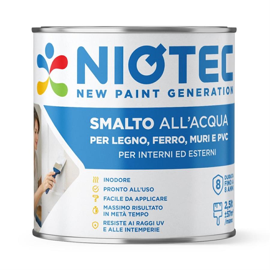 NIOTEC SM AQ SAT.2500 BIANCO