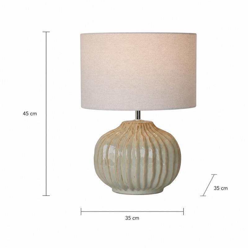 HARMONY LAMPADA IN CERAMICA 35X35X45CM