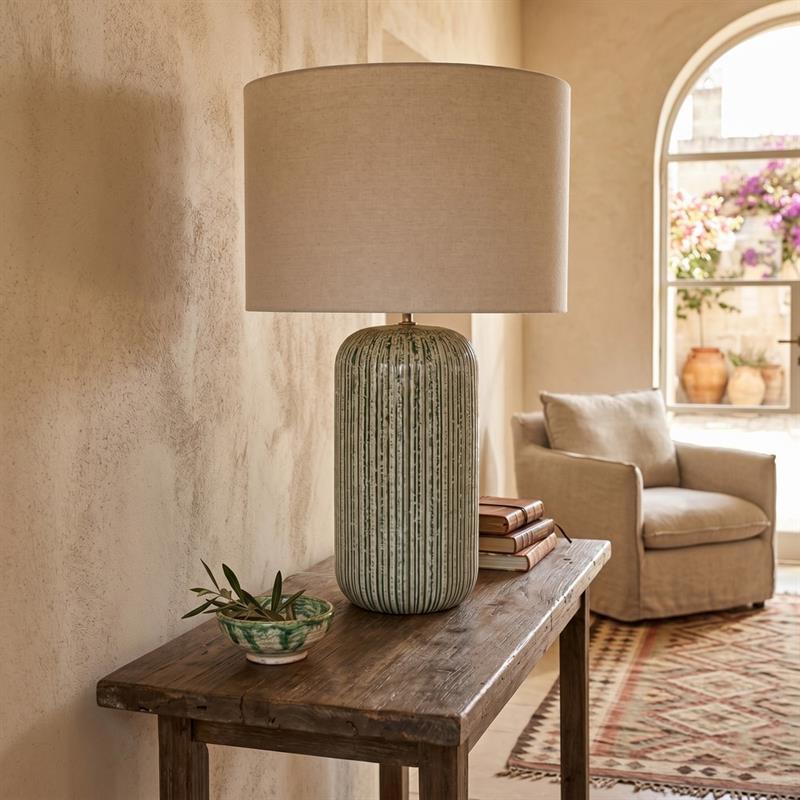CAPRI LAMPADA IN CERAMICA 50X50X78,5CM