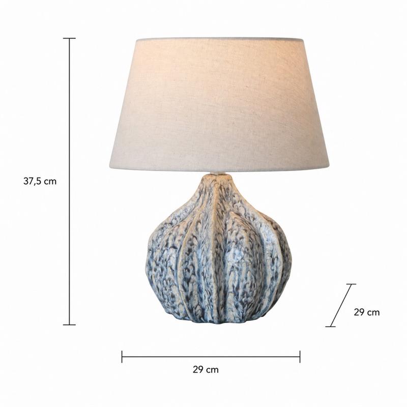 TROPEA LAMPADA IN CERAMICA 29X29X37,5CM