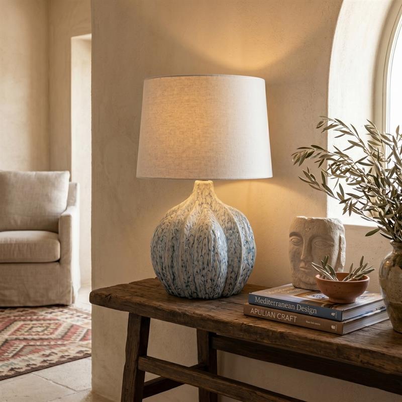 TROPEA LAMPADA IN CERAMICA 40X40X53CM