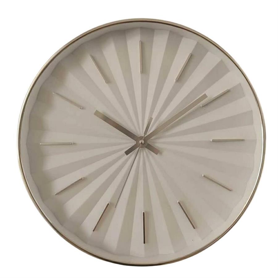 Orologio da parete bianco con indici radiali 30,48 cm - Frama
