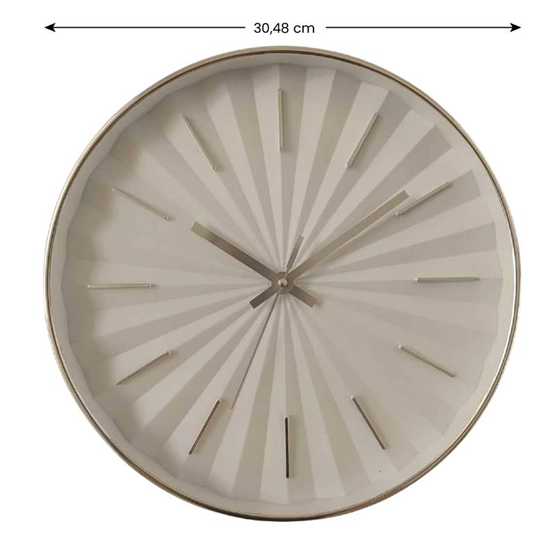 FRAMA OROLOGIO DA PARETE BIANCO 30,48 CM