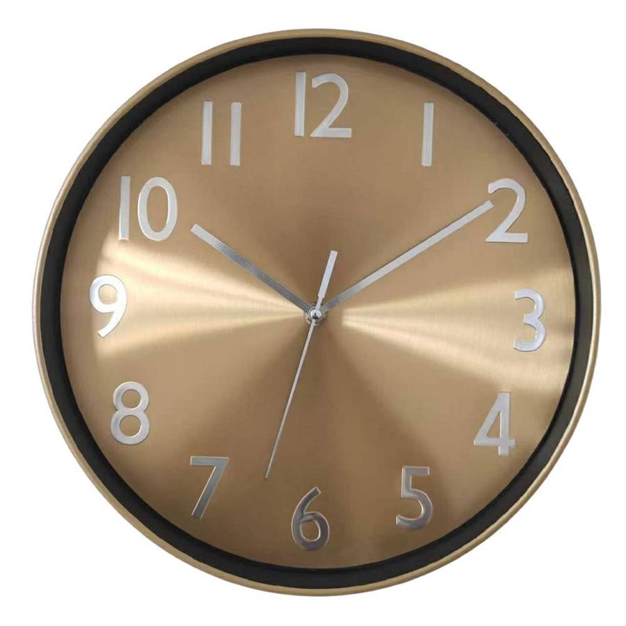 Orologio da parete moderno effetto satinato 30,48 cm - Aurel