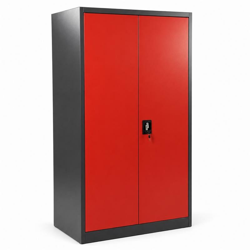 Armadio garage portautensili in metallo 2 ante 92x50x185 cm - Roy