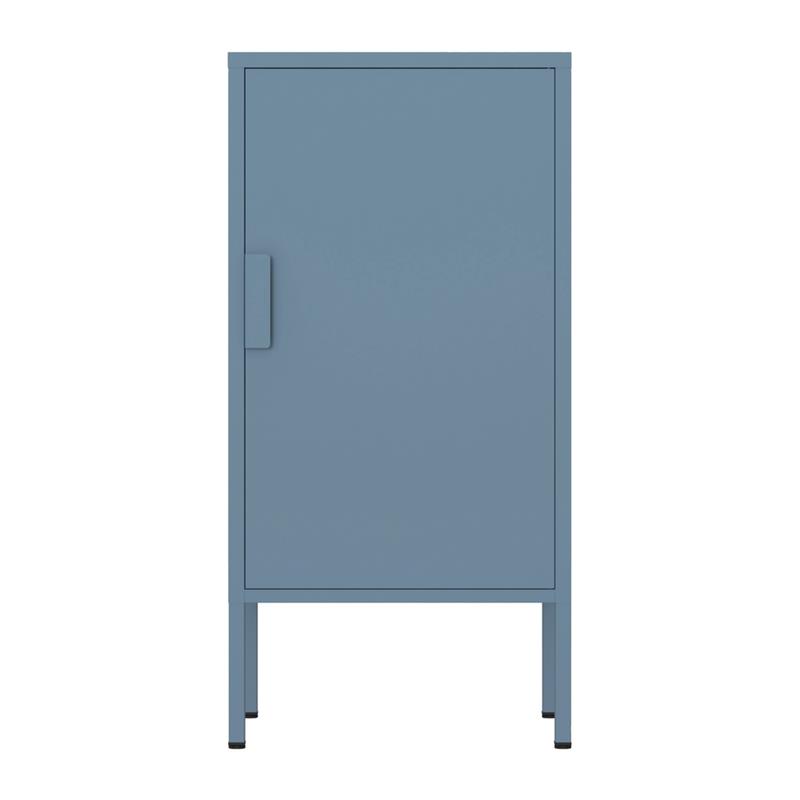 Armadietto metallico 1 anta ceruleo 35x46x72 - Pop