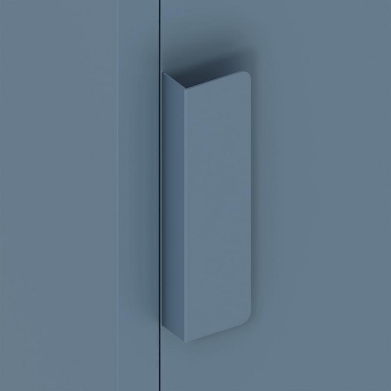 Armadietto metallico 1 anta ceruleo 35x46x72 - Pop