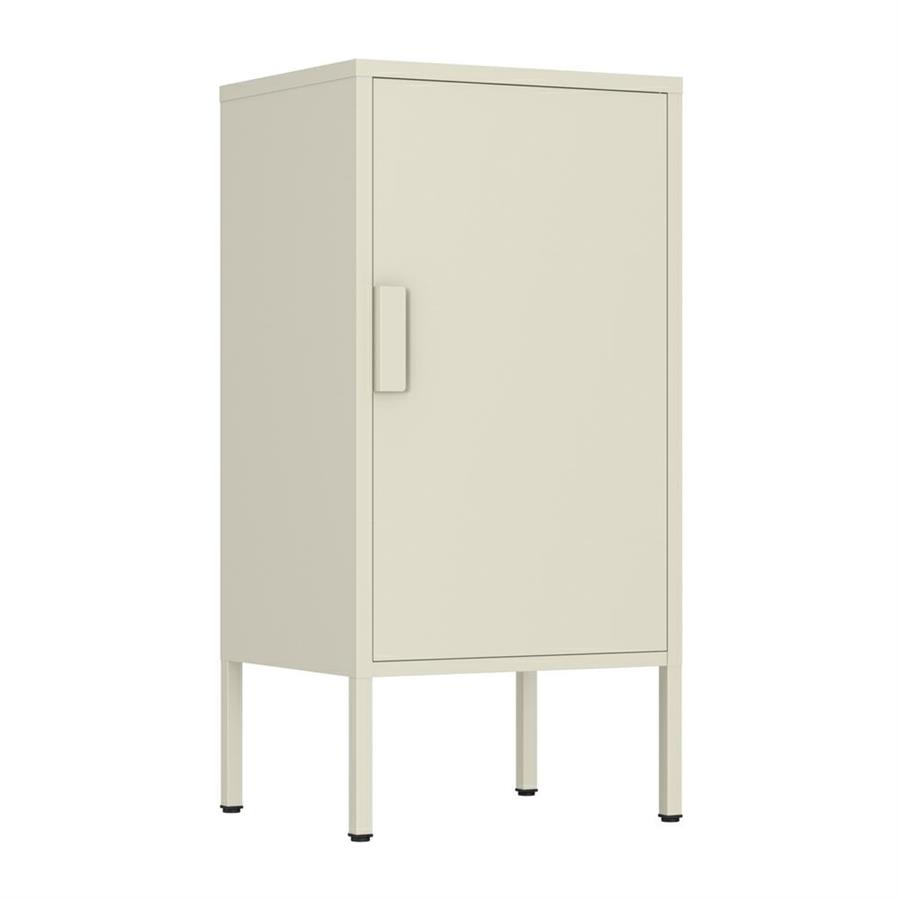 Armadietto metallico 1 anta avorio 35x46x72 - Pop