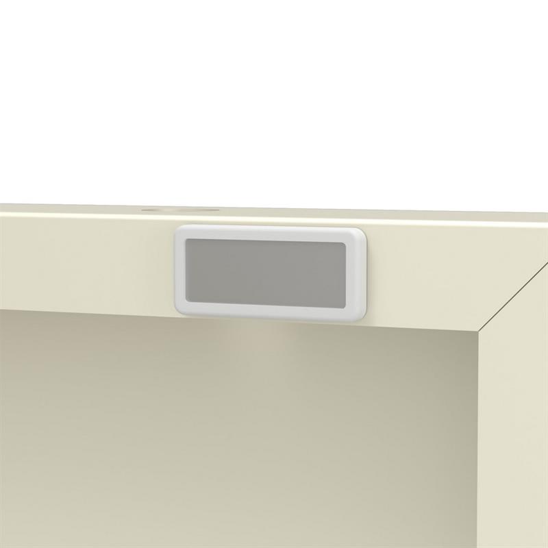 Armadietto metallico 1 anta avorio 35x46x72 - Pop