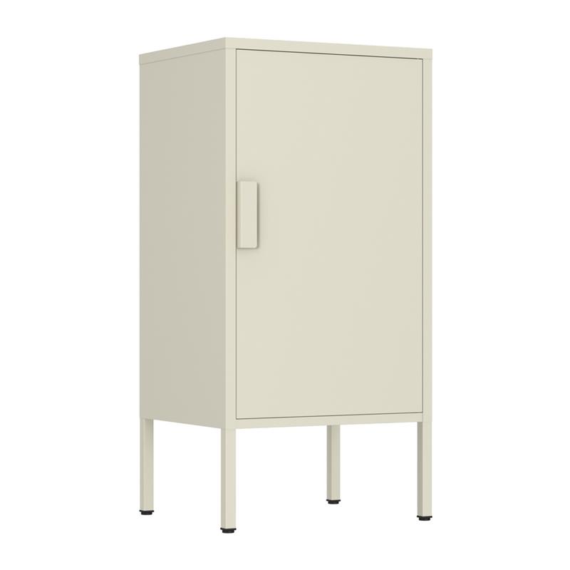 Armadietto metallico 1 anta avorio 35x46x72 - Pop