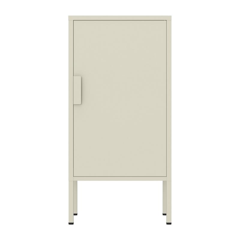 Armadietto metallico 1 anta avorio 35x46x72 - Pop