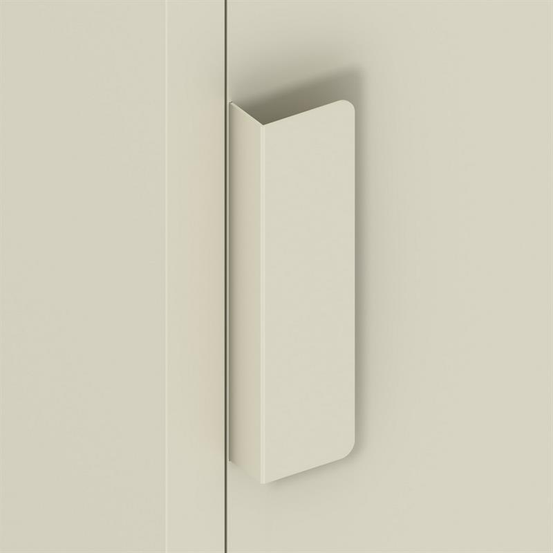 Armadietto metallico 1 anta avorio 35x46x72 - Pop