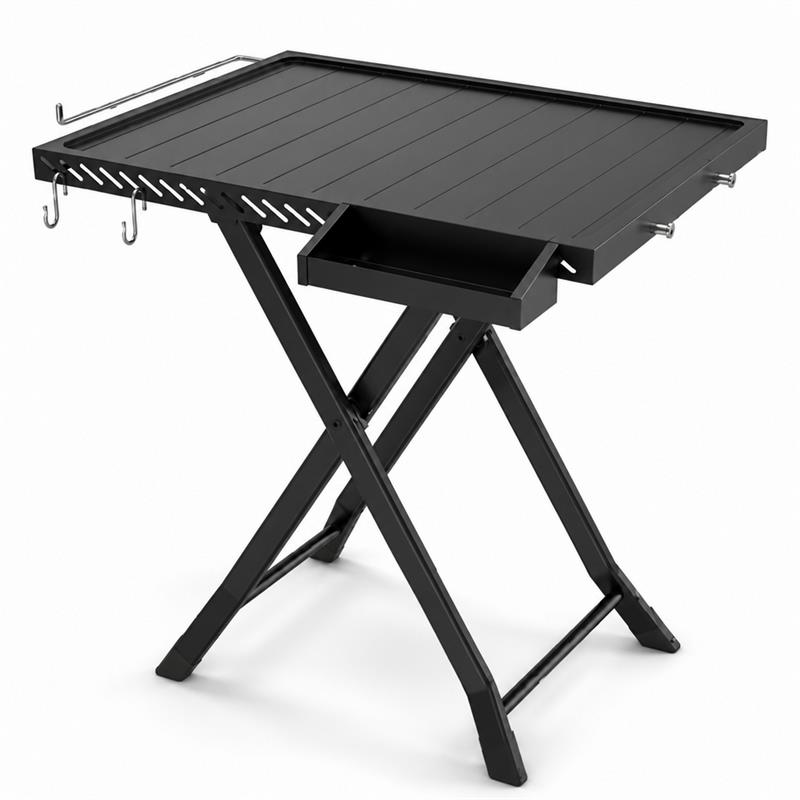 Tavolino pieghevole multiuso 63x47x70 cm - Scout