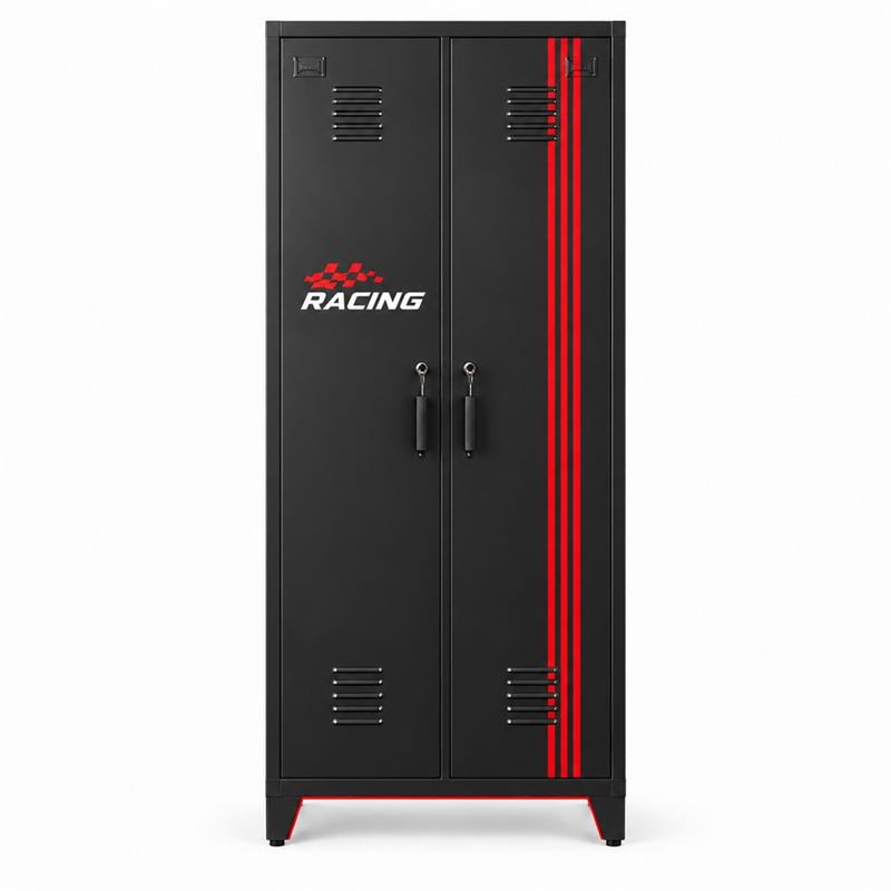 Armadio sporco pulito racing 85x50x190 cm - Yumi