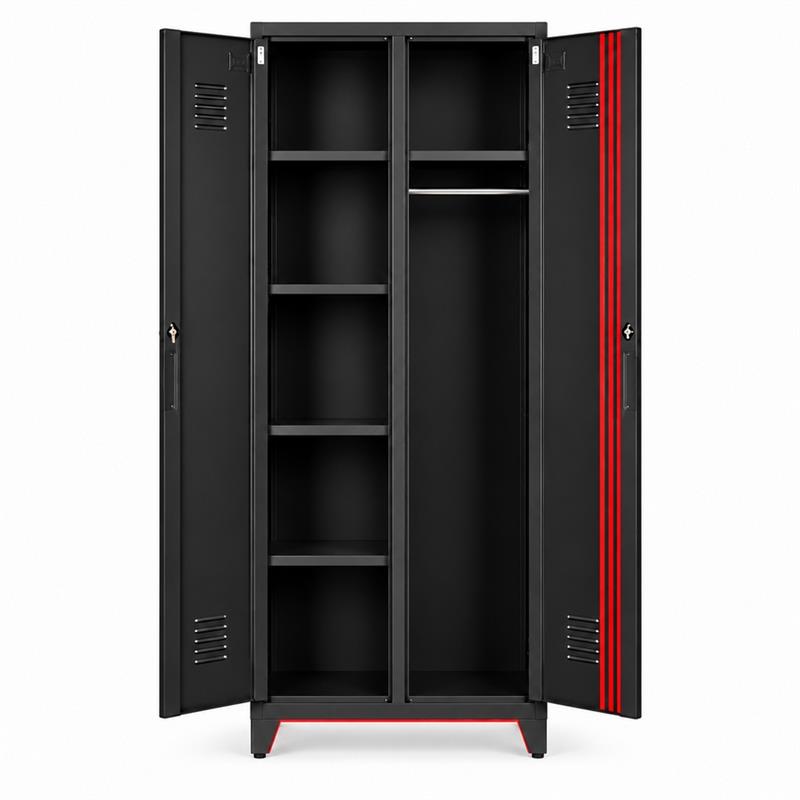 Armadio sporco pulito racing 85x50x190 cm - Yumi