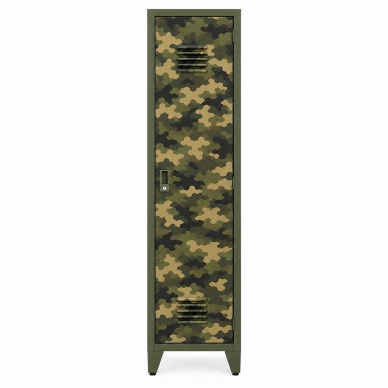 Armadio sporco pulito camouflage 38x45x190 cm - Yumi