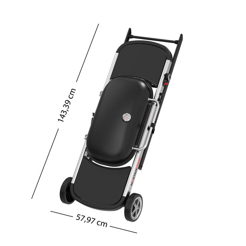 VOYAGER BBQ GAS A NERO