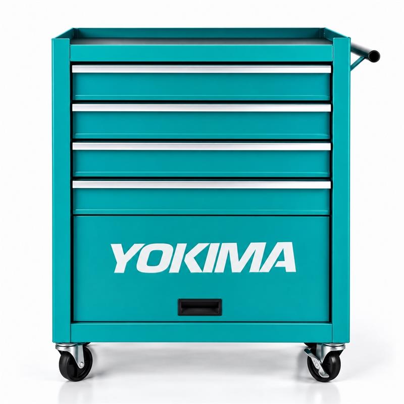 Carrello portautensili da officina con 134 pezzi