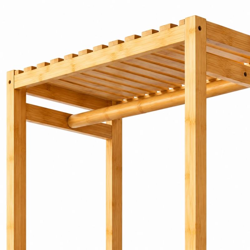 Appendiabiti in bambù 63x34x164 cm - Minh
