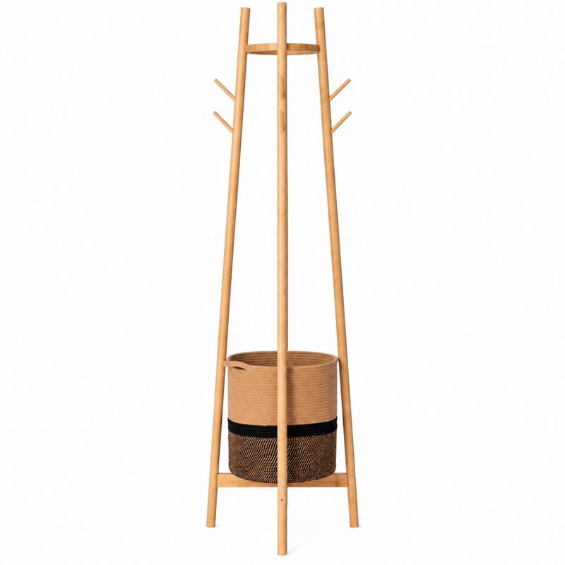 Appendiabiti in bambù 35x35x160 cm - Sapa