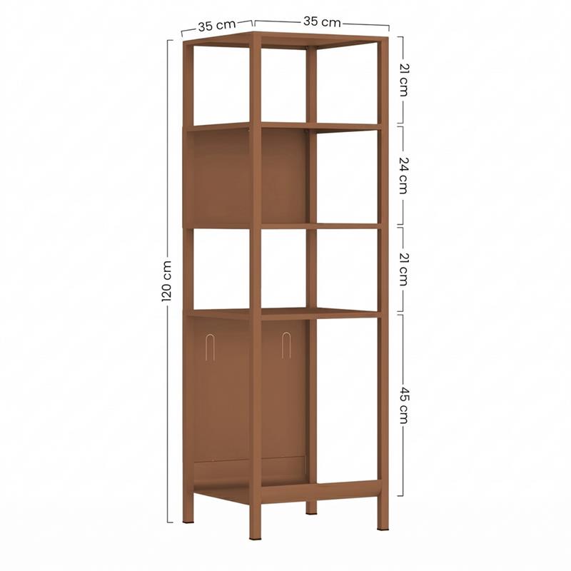 POP COLONNA 35X35X120 CM MATTONE