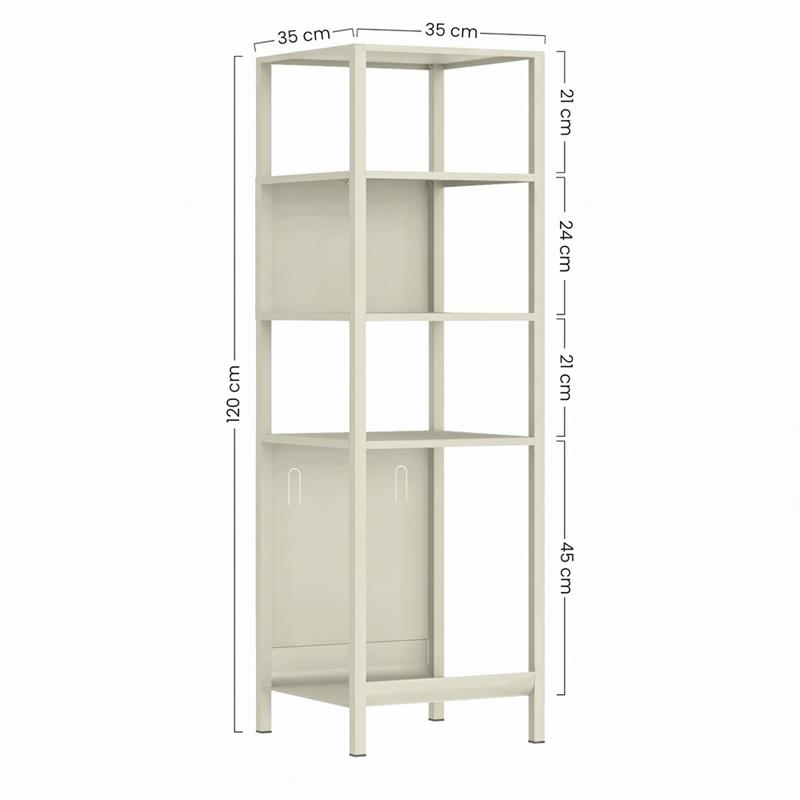 POP COLONNA 35X35X120 CM AVORIO