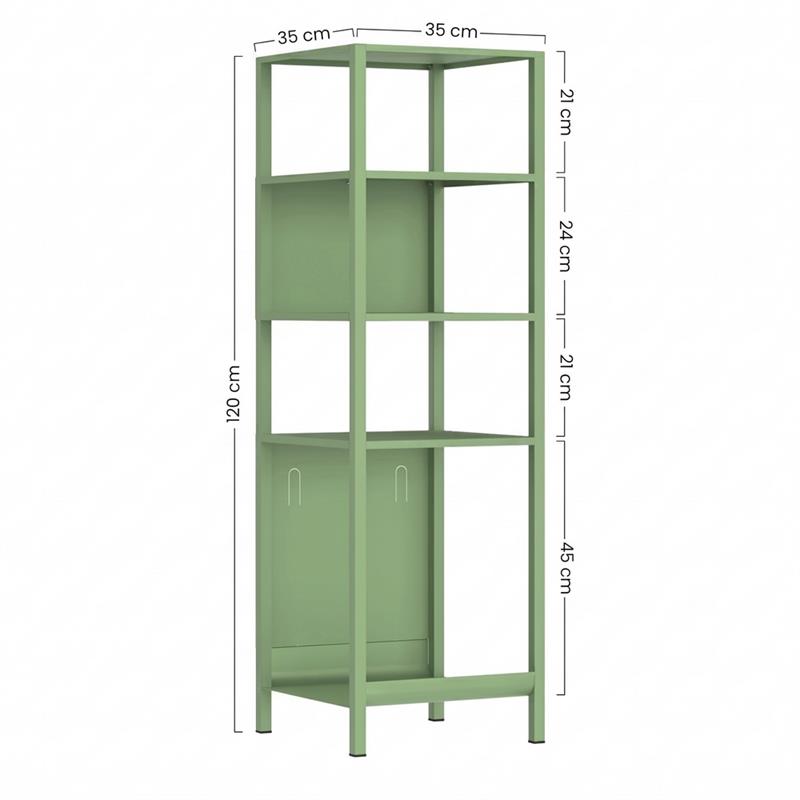 POP COLONNA 35X35X120 CM SALVIA