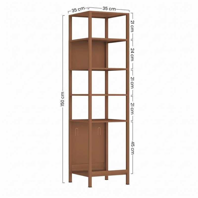 POP COLONNA 35X35X150 CM MATTONE