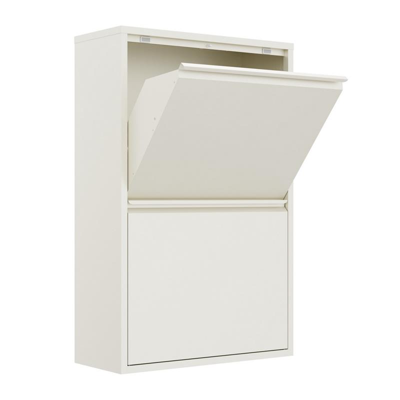 PATTY 4 BIDONI BIANCO 60X25X95 CM
